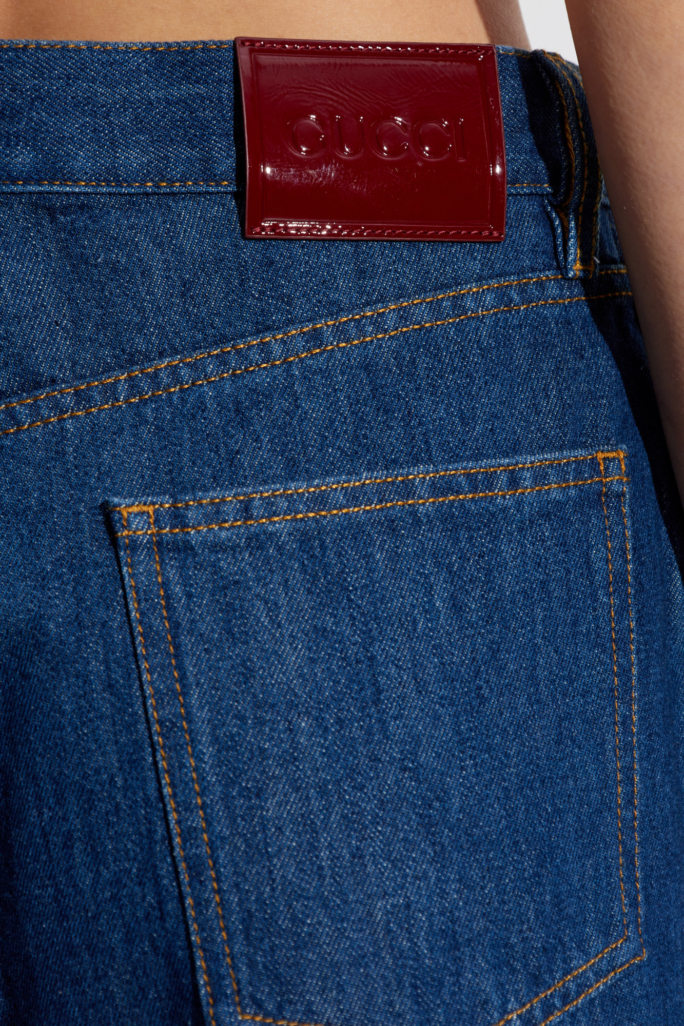 デニム・ジーパン GUCCI Women Denim Pants 812268XDC5F 4100 Navy 812268_XDC5F_4100_005_100_0000